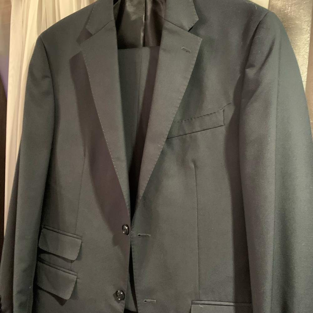 Blue suit